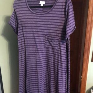 LuLaRoe purple XL Carly dress